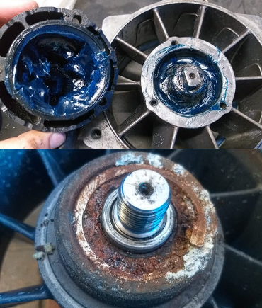 Imagens de antes e depois do serviço 3